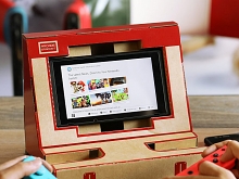 Labo DIY Cardboard Holder Arcade Bracket for Nintendo Switch