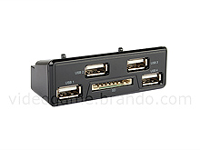 USB 4-Port Hub + SD Card Reader for PS3 Slim