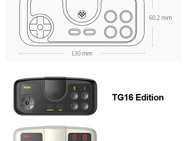 8Bitdo TG16 2.4G Wireless Gamepad