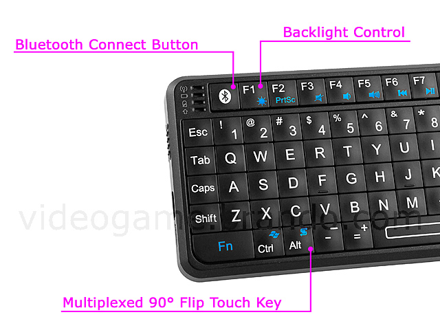 Rii Mini Bluetooth Keyboard with Touchpad