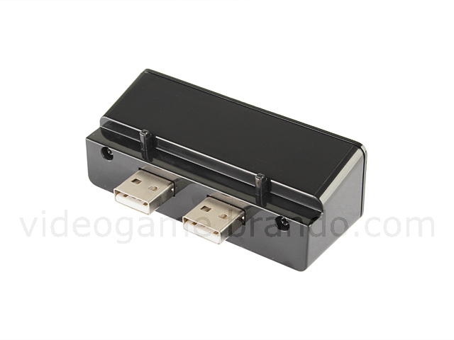 USB 4-Port Hub + SD Card Reader for PS3 Slim
