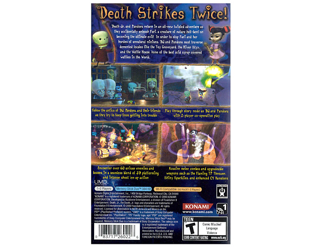 PSP Death Jr. II: Root of Evil Game(US)