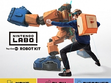 Labo DIY Cardboard Robot Kit for Nintendo Switch