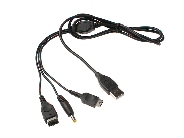 3-in-1 USB Power Cable