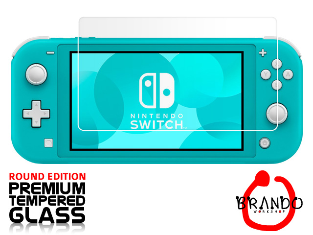 Brando Workshop Premium Tempered Glass Protector (Rounded Edition) (Nintendo Switch Lite)