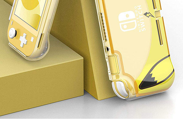 Mumba Clear Cover with TPU Grip (Yellow) for Nintendo Switch Lite