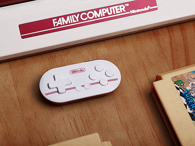 8Bitdo FC ZERO Mini Bluetooth Gamepad