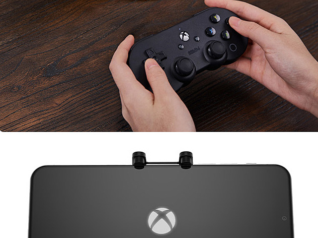 8Bitdo Sn30 Pro for Xbox cloud gaming on Android (includes clip