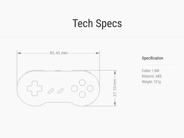 Retroflag USB Classic USB Controller-U