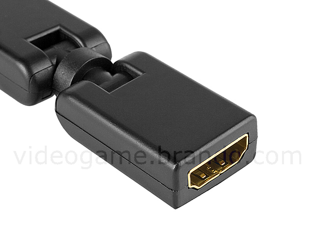 360° x 360° HDMI Male to HDMI Female Adapter