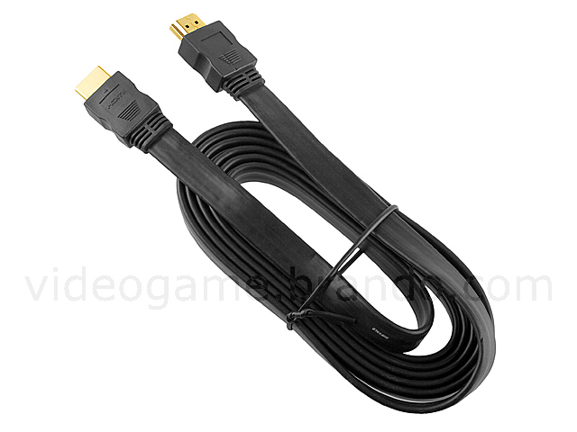 Buffalo HIGH SPEED HDMI 1.4 Flat Cable with Ethernet (2M)