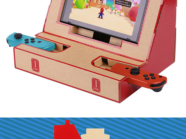 Labo DIY Cardboard Holder Arcade Bracket for Nintendo Switch