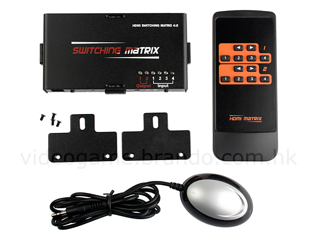 4 in 2 Out HDMI Switch Matrix