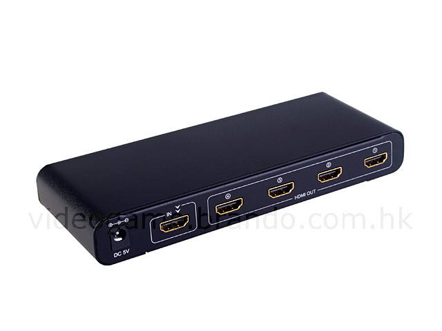 1 in 4 out HDMI Splitter