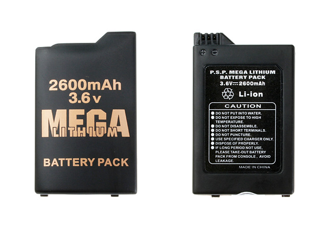 PSP Battery Pack(2600mAh)