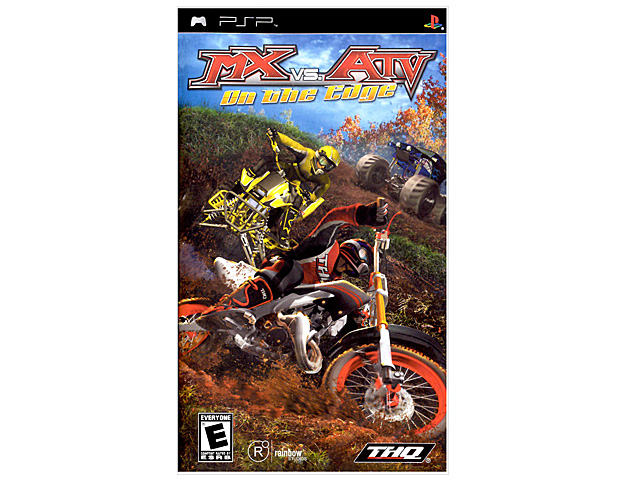 PSP MX vs ATV on the edge