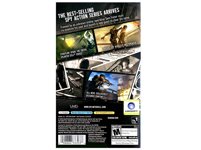 PSP Splinter Cell Essentials(US)