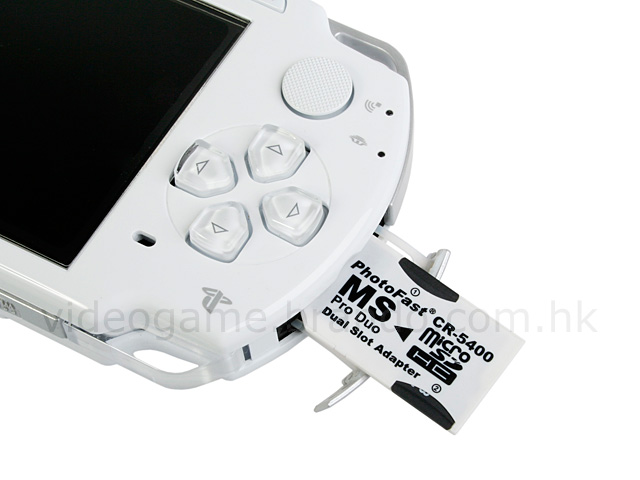 What's the maximum memory that works with the SDVita adapter? The