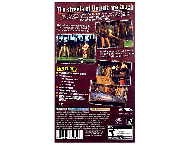 PSP The Hustle:Detroit Streets(US)