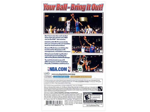 PSP NBA 2005(US)