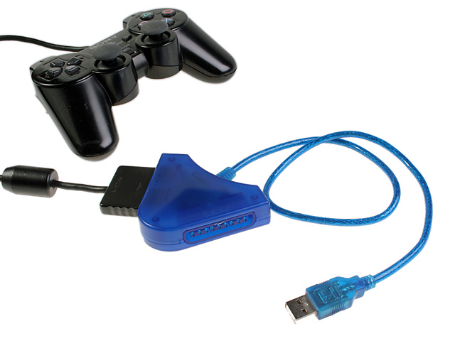PS2 Controller to PC USB converter II(2 Players)